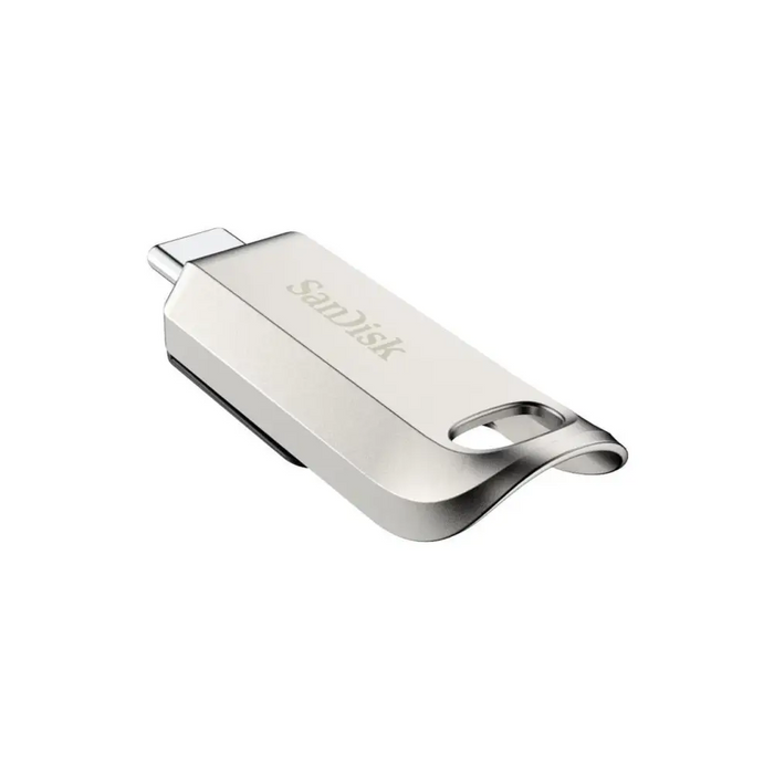 USB memory stick SanDisk Ultra Luxe 256GB USB 3.2 Gen 1 USB-C Silver - USB памети<<<Компютърна