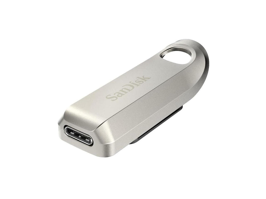 USB memory stick SanDisk Ultra Luxe 64GB USB 3.2 Gen 1 USB-C Silver - USB памети<<<Компютърна