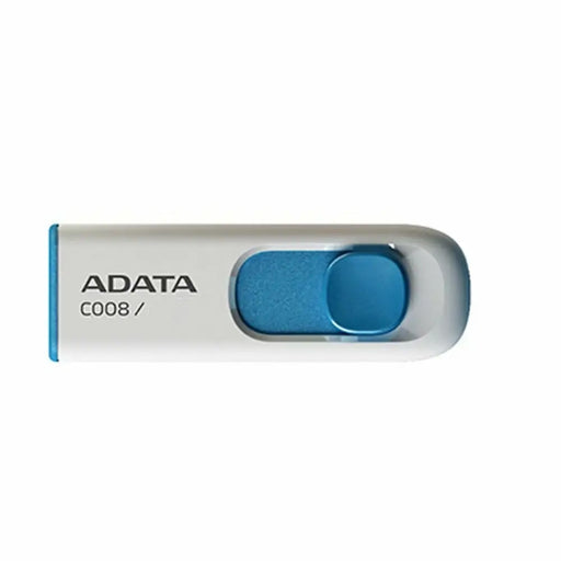USB stick Adata AC008-32G-RWE 32 GB White Blue/White - Компютър Мрежи и компоненти<<<Компютри|