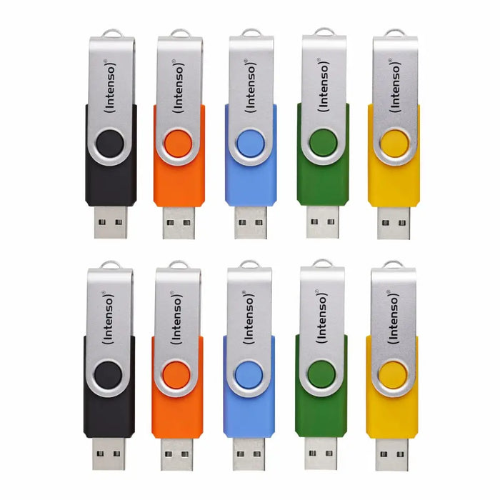 USB stick INTENSO Basic Line 8 GB 10 Units (10 Units) - Компютър Мрежи и компоненти<<<Компютри|