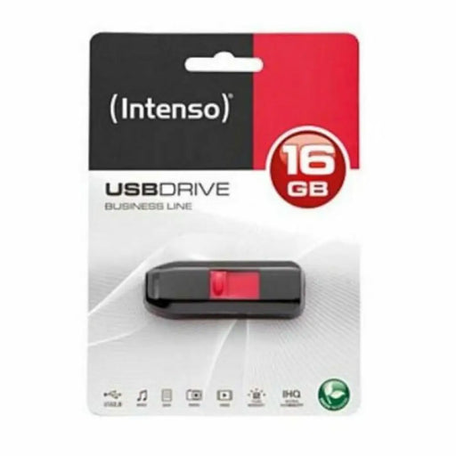 USB stick INTENSO Business Line 16 GB Black 16 GB USB stick - Компютър Мрежи и компоненти<<<Компютри|