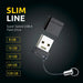 USB stick INTENSO Slim Line 128 GB Black - Компютър Мрежи и компоненти<<<Компютри| Електроника<<<BigBuy&&&USB флаш