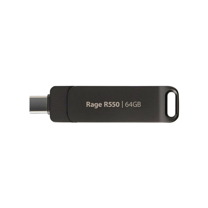 USB stick Patriot Memory Rage R550 Black 64 GB - USB флаш устройства<<<Компютър Мрежи и компоненти<<<Компютри|