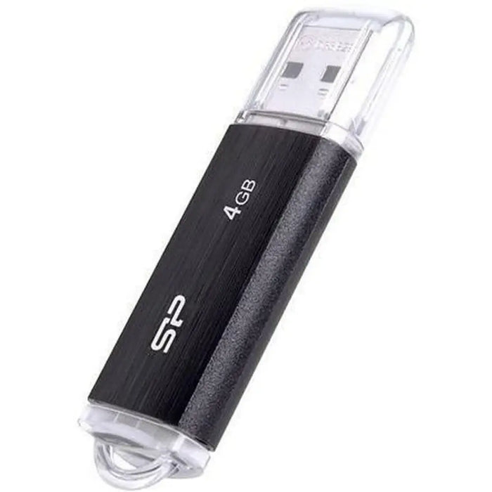 USB stick Silicon Power Ultima U02 Black 4 GB - USB флаш устройства<<<Компютър Мрежи и компоненти<<<Компютри|