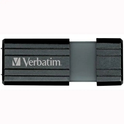 USB stick Verbatim PinStripe Black 64 GB - Компютър Мрежи и компоненти<<<Компютри| Електроника<<<BigBuy&&&USB флаш
