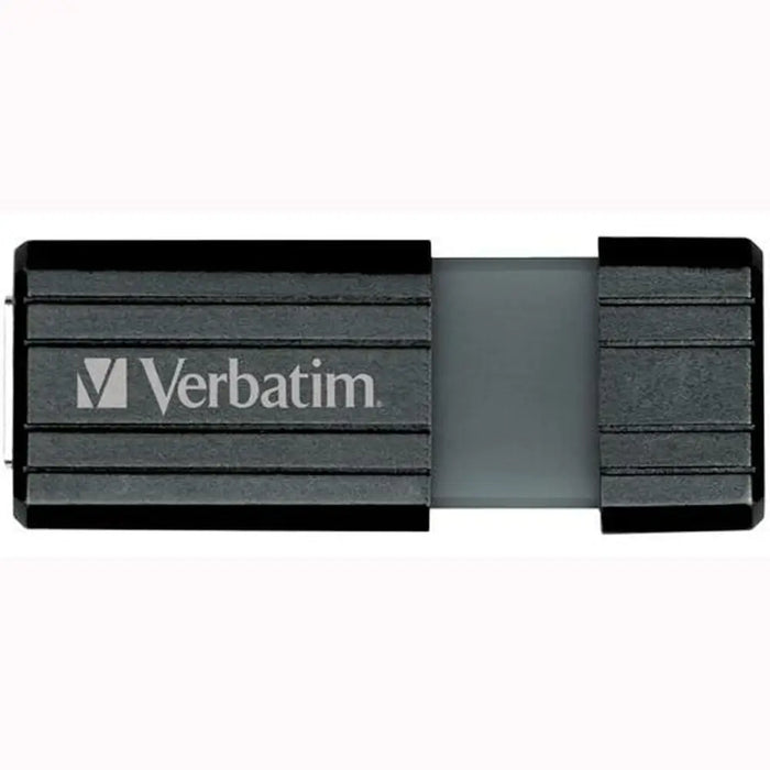 USB stick Verbatim PinStripe Black 64 GB - Компютър Мрежи и компоненти<<<Компютри| Електроника<<<BigBuy&&&USB флаш