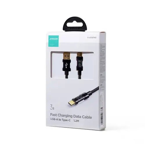 USB to USB-C cable Joyroom S-UC027A12 3A 1.2m (black) - Type-C cable<<<Accessories<<<Основна<<<DunaXML&&&USB