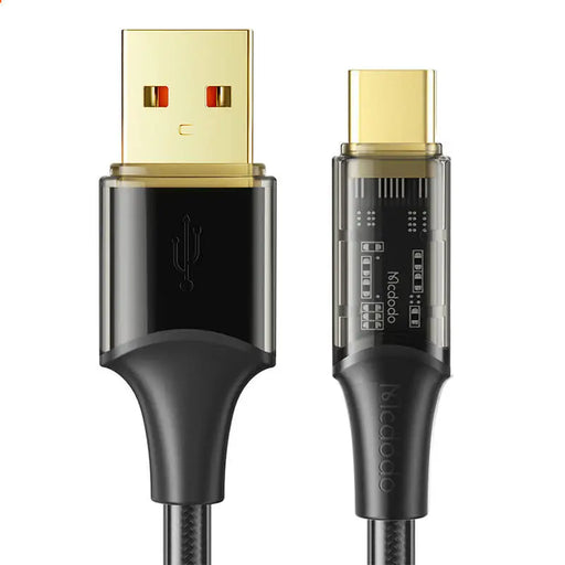 USB to USB-C cable Mcdodo CA-2090 6A 1.2m (black) - USB to USB-C<<<USB cables<<<GSM Accessories<<<InnproXML