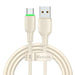 USB to USB-C Cable Mcdodo CA-4750 with LED light 1.2m (beige) - USB to USB-C<<<USB cables<<<GSM Accessories<<<InnproXML