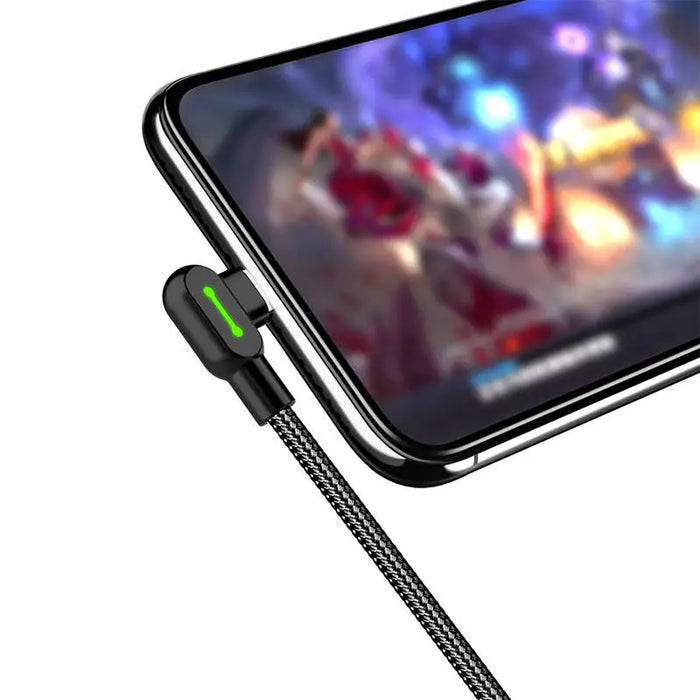 USB to USB-C cable Mcdodo CA-5281 LED 1.2m (black) - USB to USB-C<<<USB cables<<<GSM Accessories<<<InnproXML