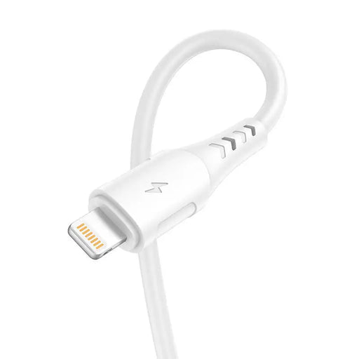 USB to Lightning cable VFAN Colorful X12 3A 1m (white) - USB to Lightning<<<USB cables<<<GSM Accessories<<<InnproXML