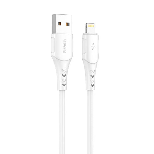 USB to Lightning cable VFAN Colorful X12 3A 1m (white) - USB to Lightning<<<USB cables<<<GSM Accessories<<<InnproXML