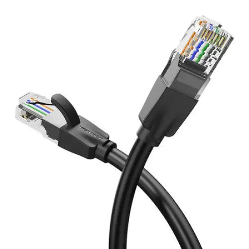 UTP CAT6 Vention Network Cable IBEBU RJ45 Ethernet 1000Mbps 35m (black) - Network cables<<<Cables<<<IT