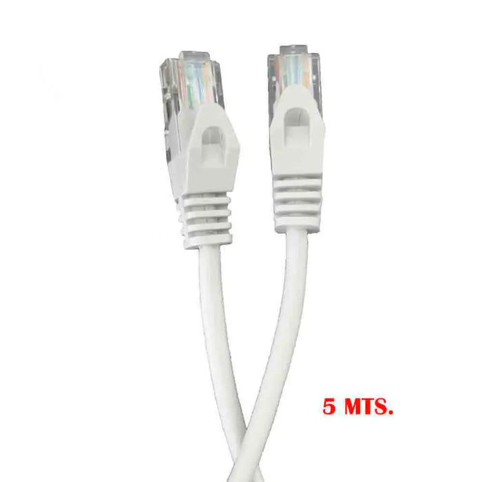 UTP Category 5e Rigid Network Cable EDM 56021 White Grey - Компютър Кабели и адаптери<<<Компютри|