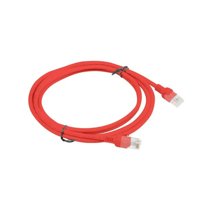 UTP Category 5e Rigid Network Cable Lanberg PCU5-20CC-0200-R Red 2 m - Мрежови кабели<<<Компютър Кабели и