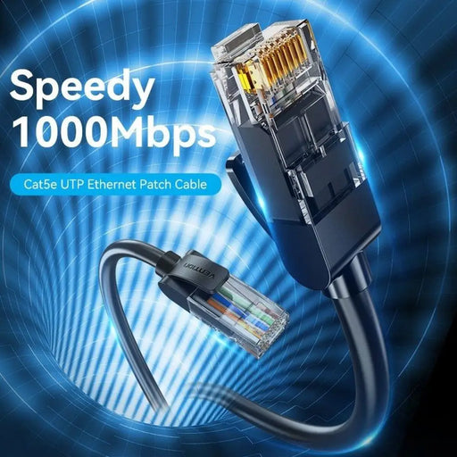 UTP Category 5e Rigid Network Cable Vention IABBN Black 15 m - Компютър Кабели и адаптери<<<Компютри|