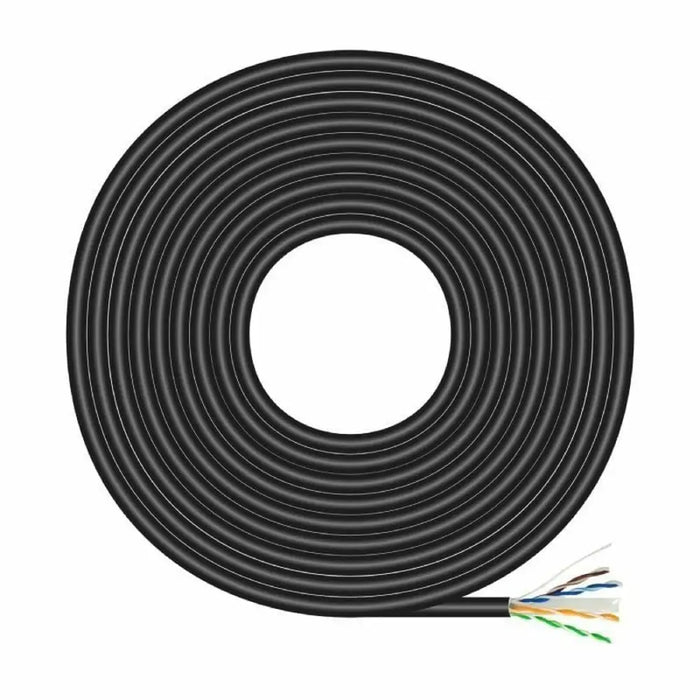 UTP Category 6 Rigid Network Cable Aisens A135-0675 Black 100 m - Компютър Кабели и адаптери<<<Компютри|