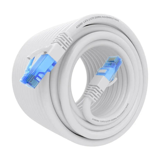 UTP Category 6 Rigid Network Cable Aisens A135-0827 White 15 m - Компютър Кабели и адаптери<<<Компютри|