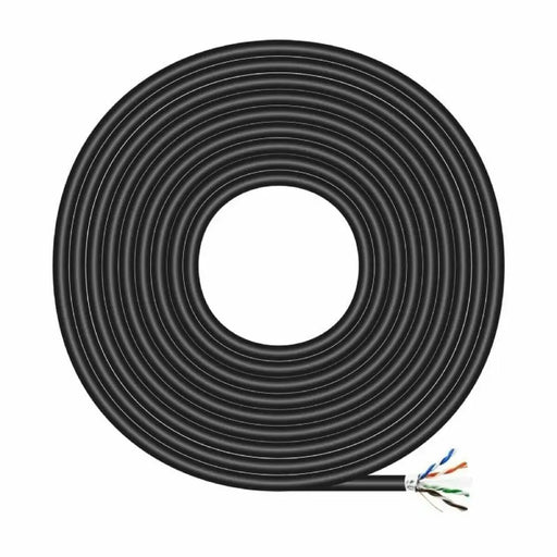 UTP Category 6 Rigid Network Cable Aisens AWG24 Black 100 m - Компютър Кабели и адаптери<<<Компютри|