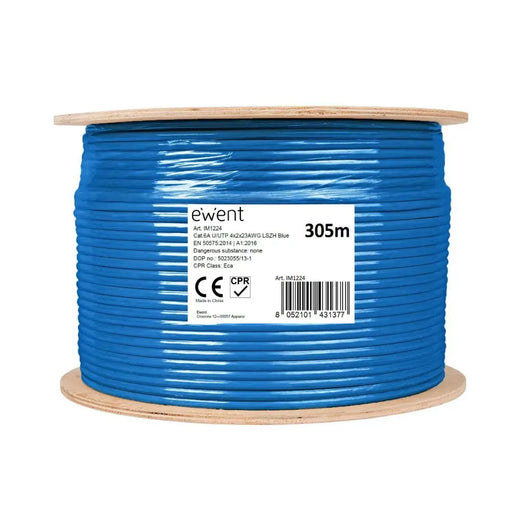 UTP Category 6 Rigid Network Cable Ewent IM1224 Blue 305 m - Компютър Кабели и адаптери<<<Компютри|