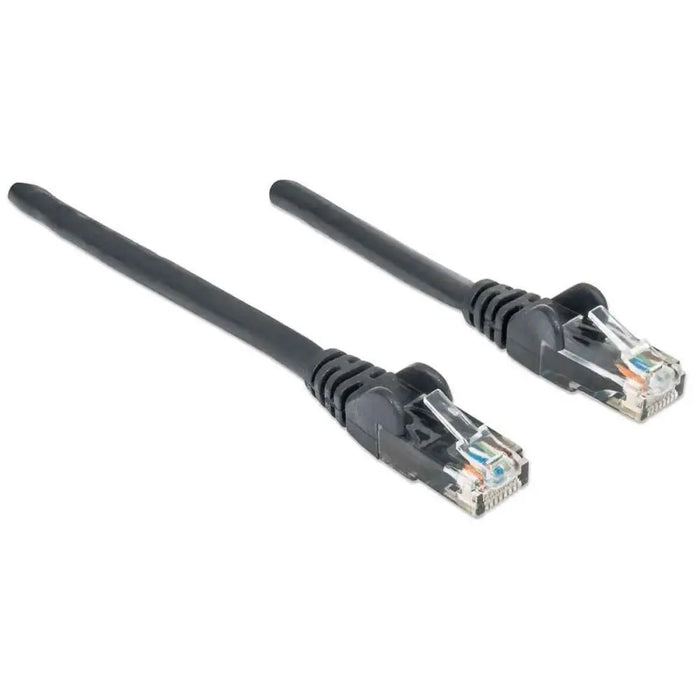 UTP Category 6 Rigid Network Cable Intellinet 342070 Black 3 m - Мрежови кабели<<<Компютър Кабели и