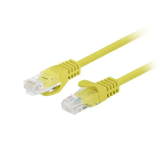 UTP Category 6 Rigid Network Cable Lanberg PCU6-20CC-0150-Y Yellow 1,5 m - Мрежови кабели<<<Компютър Кабели и