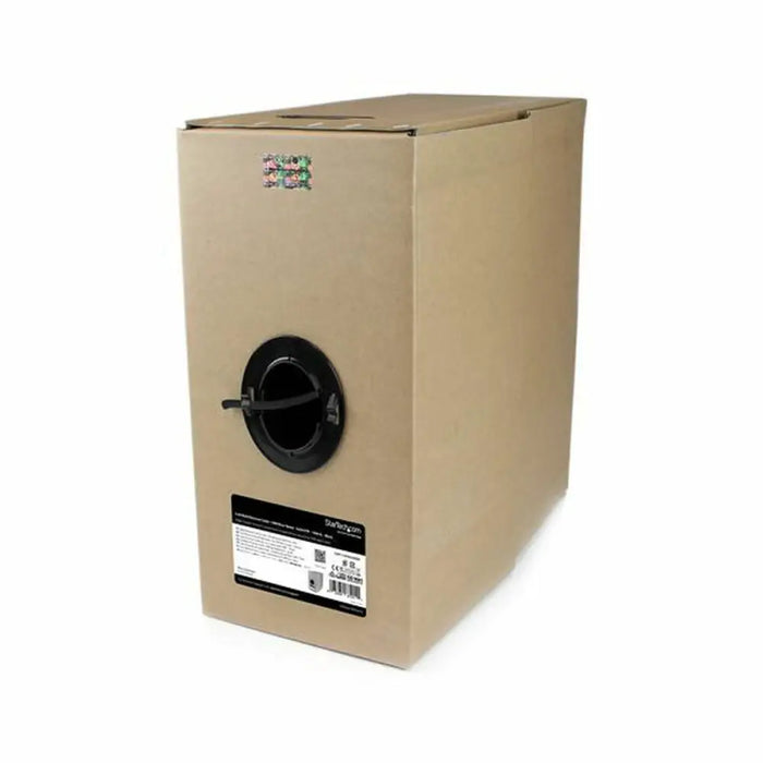 UTP Category 6 Rigid Network Cable Startech WIR6CMRBK 304,8 m 304,8 m Black - Компютър Кабели и адаптери<<<Компютри|