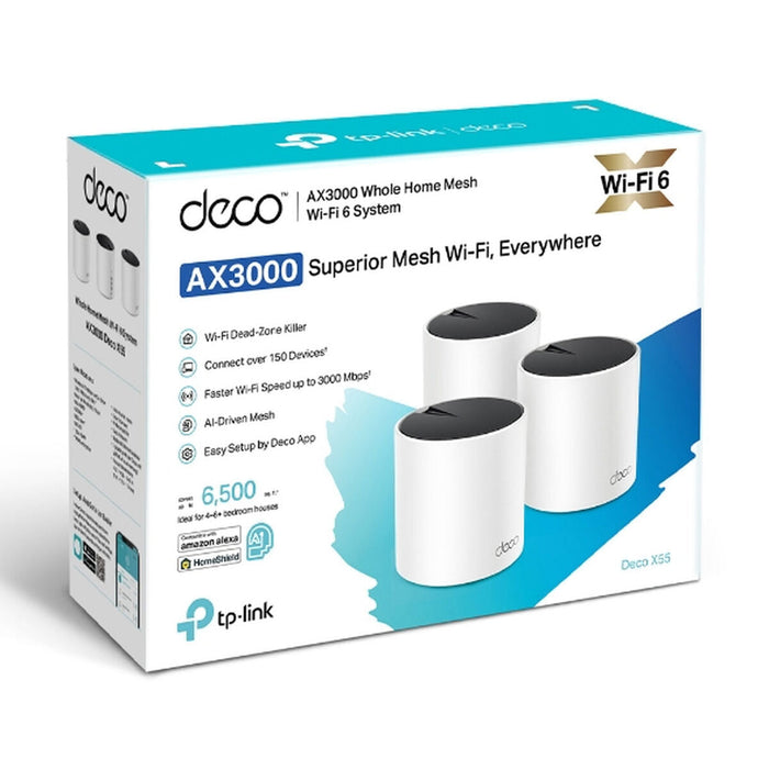 UTP Category 6 Rigid Network Cable TP-Link DECO X55(3-PACK) - Рутери и модеми<<<Компютър Мрежи и компоненти<<<Компютри|