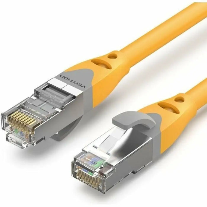UTP Category 6 Rigid Network Cable Vention IBHYL Yellow 10 m - Компютър Кабели и адаптери<<<Компютри|