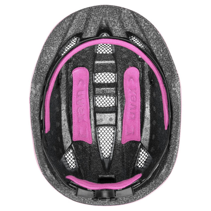 UVEX Kid 2 CC kids bike helmet 46–52 cm, pink unicorn matt