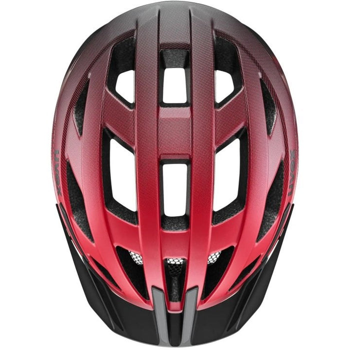 Bicycle helmet UVEX I-vo 2 56–60 cm, red/black matt