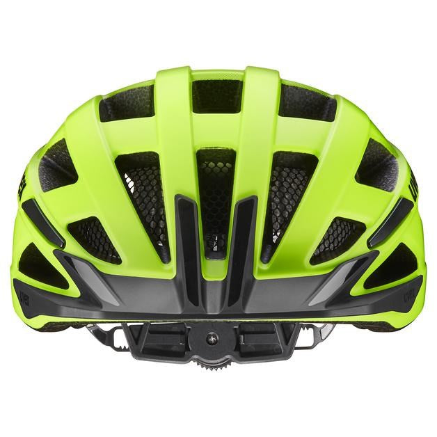 UVEX I-vo 2 Cycling Helmet 60–64 cm, Neon Yellow/Black Matt