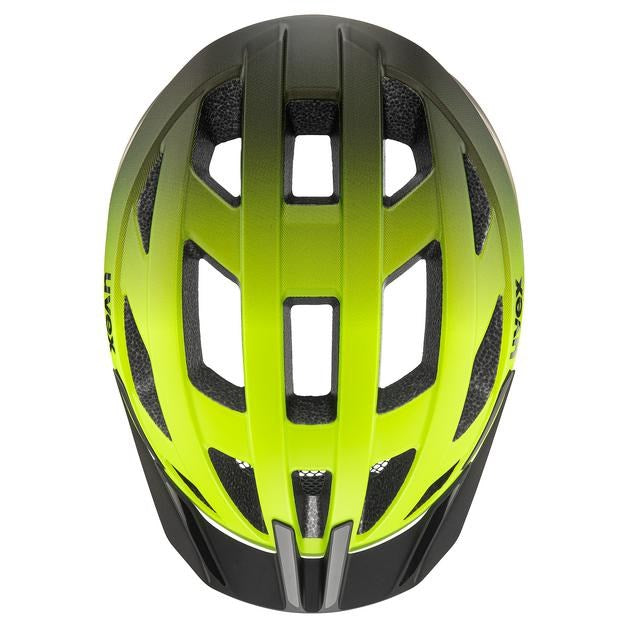Bicycle helmet UVEX I-vo 2 56–60 cm, neon yellow/black matt