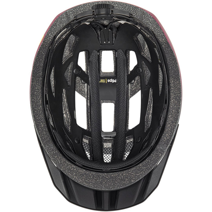 Bicycle helmet UVEX I-vo 2 MIPS 56–60 cm, cranberry/black matt