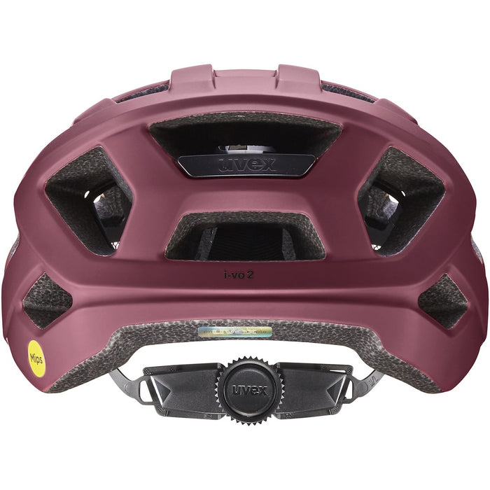 Bicycle helmet UVEX I-vo 2 MIPS 56–60 cm, cranberry/black matt