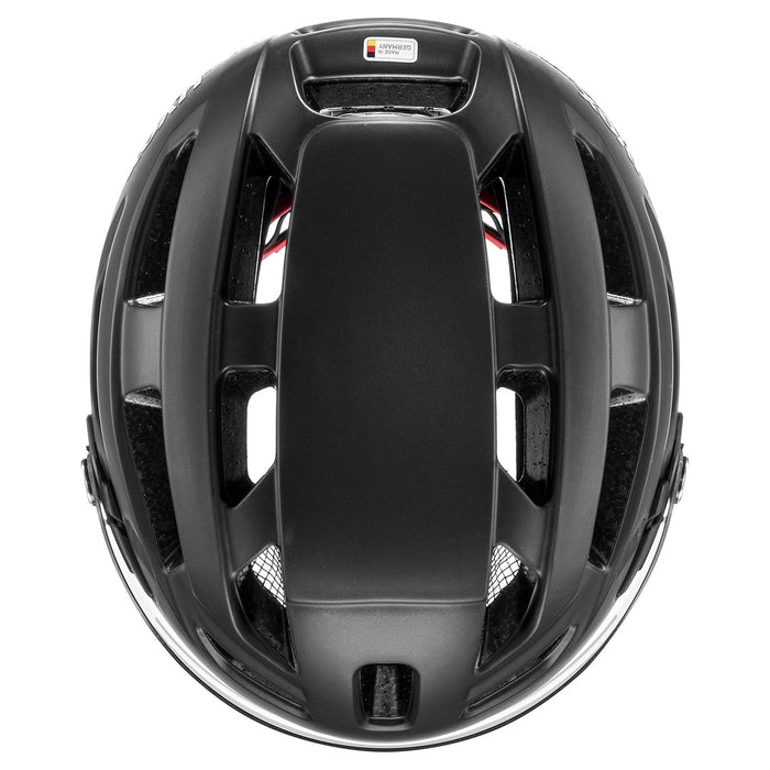 UVEX Finale visor bike helmet 56–61 cm, black matt