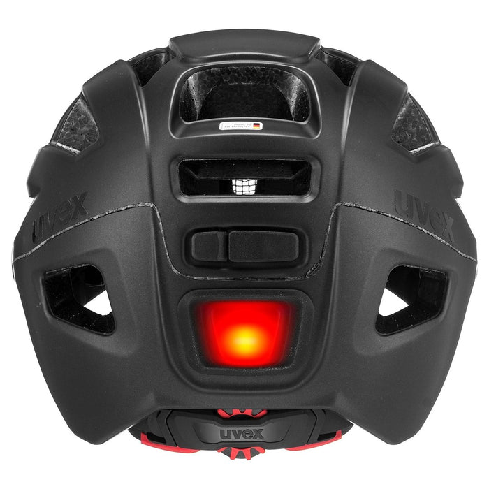 UVEX Finale visor bike helmet 56–61 cm, black matt