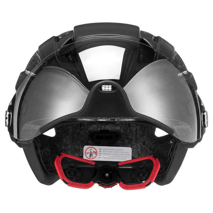 UVEX Finale visor bike helmet 56–61 cm, black matt