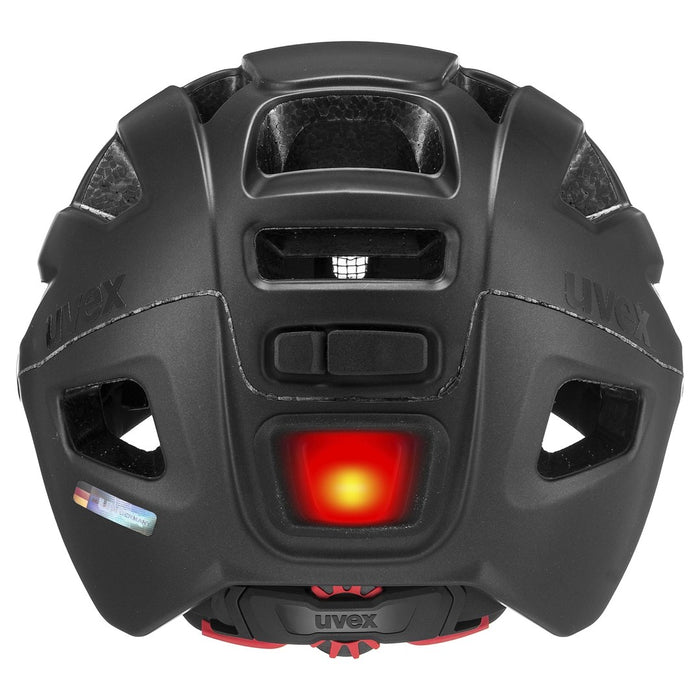 UVEX Finale visor bike helmet 56–61 cm, black matt