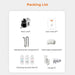UWANT B200 12000Pa 1900W washing vacuum cleaner with Deep Cleaning steam cleaning function - white - Household