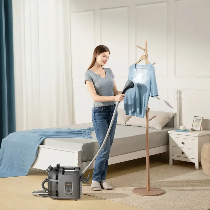 UWANT B200 12000Pa 1900W washing vacuum cleaner with Deep Cleaning steam cleaning function + steam nozzle - white