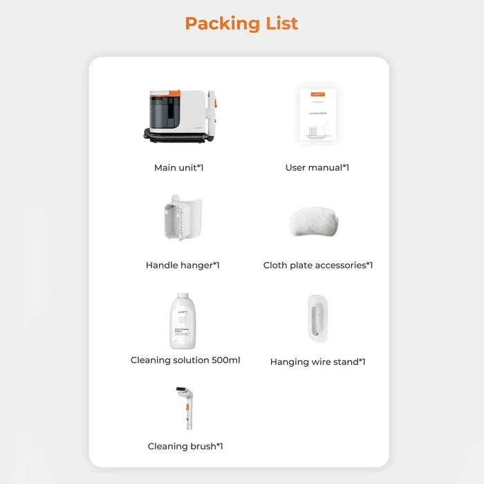 UWANT B200-SE 12000Pa 450W washing vacuum cleaner - white - Household appliances<<<HurtelXML