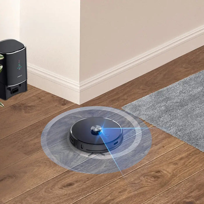 UWANT U100 Robot Vacuum Cleaner with Mop Function + Charging/Cleaning Station - Black - Household appliances<<<HurtelXML