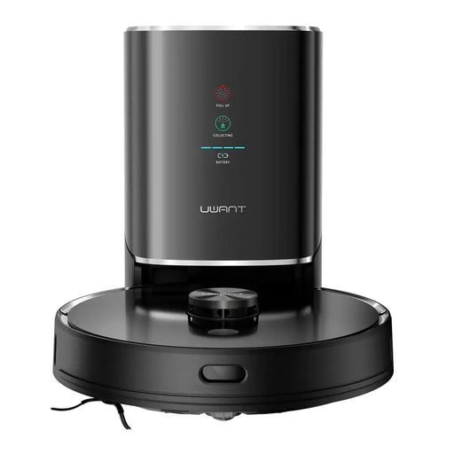 UWANT U100 Robot Vacuum Cleaner with Mop Function + Charging/Cleaning Station - Black - Household appliances<<<HurtelXML