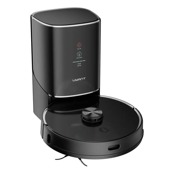 UWANT U100 Robot Vacuum Cleaner with Mop Function + Charging/Cleaning Station - Black - Household appliances<<<HurtelXML