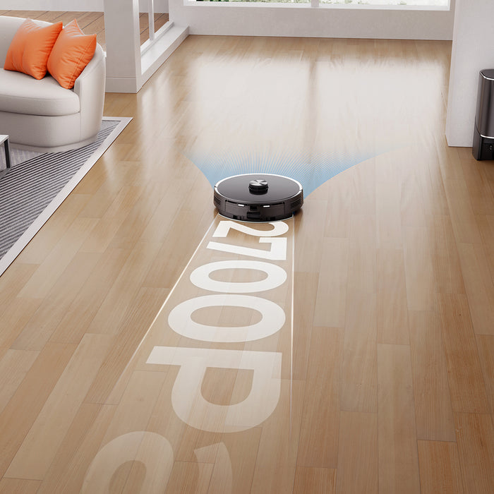 UWANT U100 Lite Robot Vacuum Cleaner with Mop Function + Charging Station - Gray