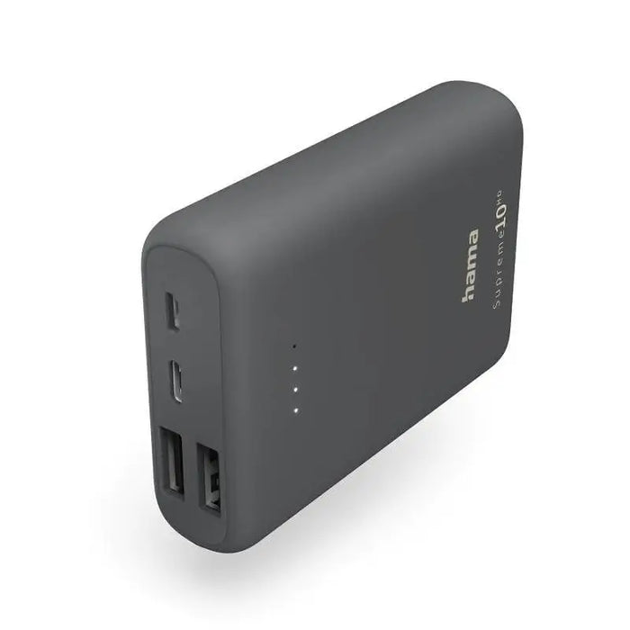 Външна батерия Hama 201668 Supreme 10HD 10000 mAh - Зарядни устройства<<<Лаптопи компютри и периферия<<<ZoraSite