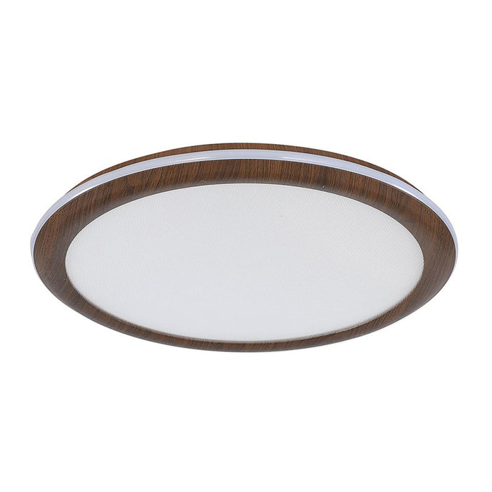 LED CEILING LIGHT 36W 41CM 3CCT WOOD REMOTE CONTROL V-TAC