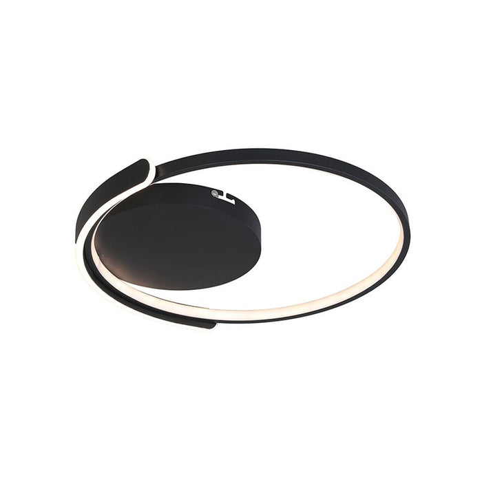 LED CEILING LIGHT 70W REMOTE CONTROL BLACK CIRCLE 84025 V-TAC