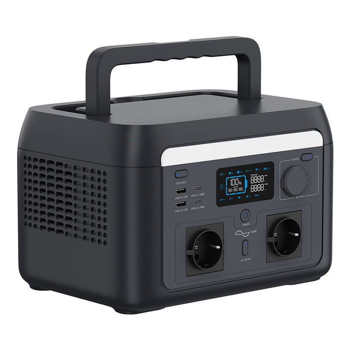 BATTERY SOLAR STATION 614WH V-TAC